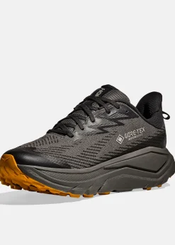 Discount Hoka M CHALLENGER 8 GTX ASPHALT GREY / VARSITY YELLOW