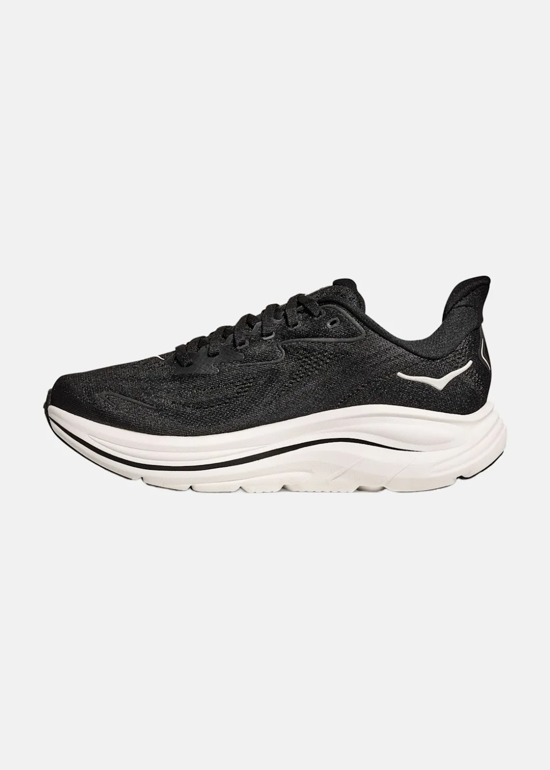 Discount Hoka M CLIFTON 10 BLACK / WHITE