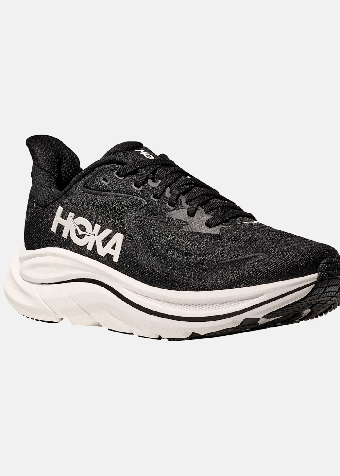 Outlet Hoka M CLIFTON 10 WIDE BLACK / WHITE