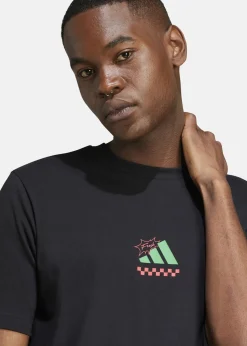 Best Adidas M L PIZZA TEE BLACK