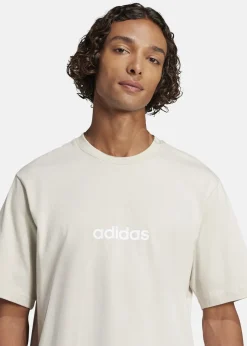 Best Adidas M LIN SJ T WONALU/WHITE