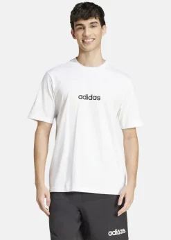 Clearance Adidas M LIN SJ T WHITE/BLACK