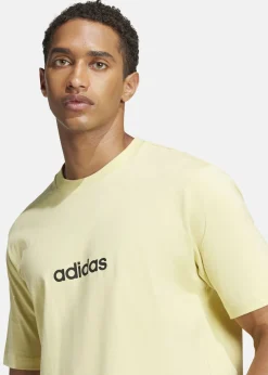 Best Adidas M LIN SJ T POWYEL/BLACK