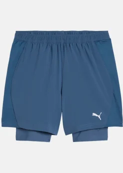 Best Puma M RUN VELOCITY 2IN1 SHORT Dark Indigo