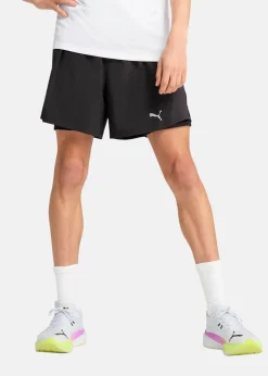 Best Puma M RUN VELOCITY 2IN1 SHORT PUMA Black