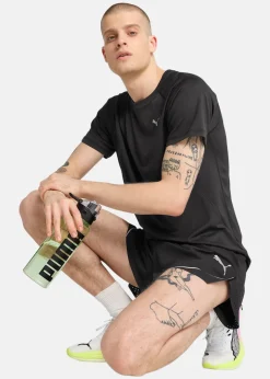 New Puma M RUN VELOCITY TEE (POLY) PUMA Black