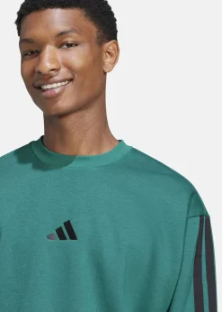 Sale Adidas M 3S FL SWT CGREEN/BLACK