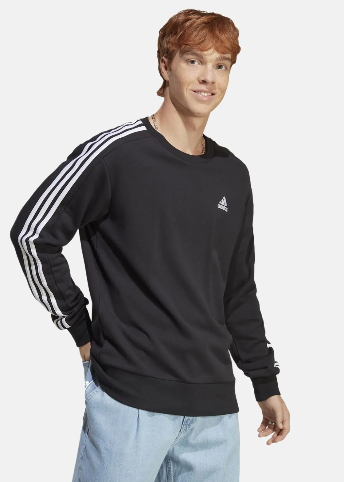 Best Adidas M 3S FT SWT BLACK