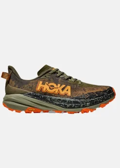 Outlet Hoka M SPEEDGOAT 6 WIDE ANTIQUE OLIVE / SQUASH