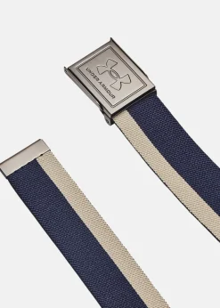 New Under Armour M Stretch Webbing Belt Midnight Navy