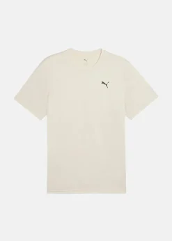 Puma M TAD ESSENTIALS SOLID CAT TEE Alpine Snow