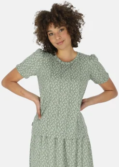 Hot Seaside Maine Blouse W Seaweed Flower