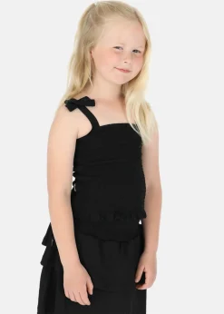 Clearance Seaside Maine Smock Top JR Black
