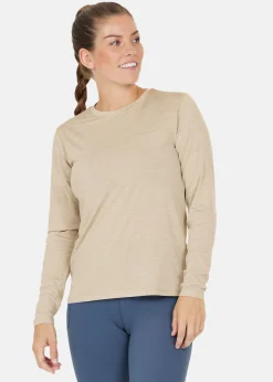 Best Endurance Maje W Melange L/S Tee Dove