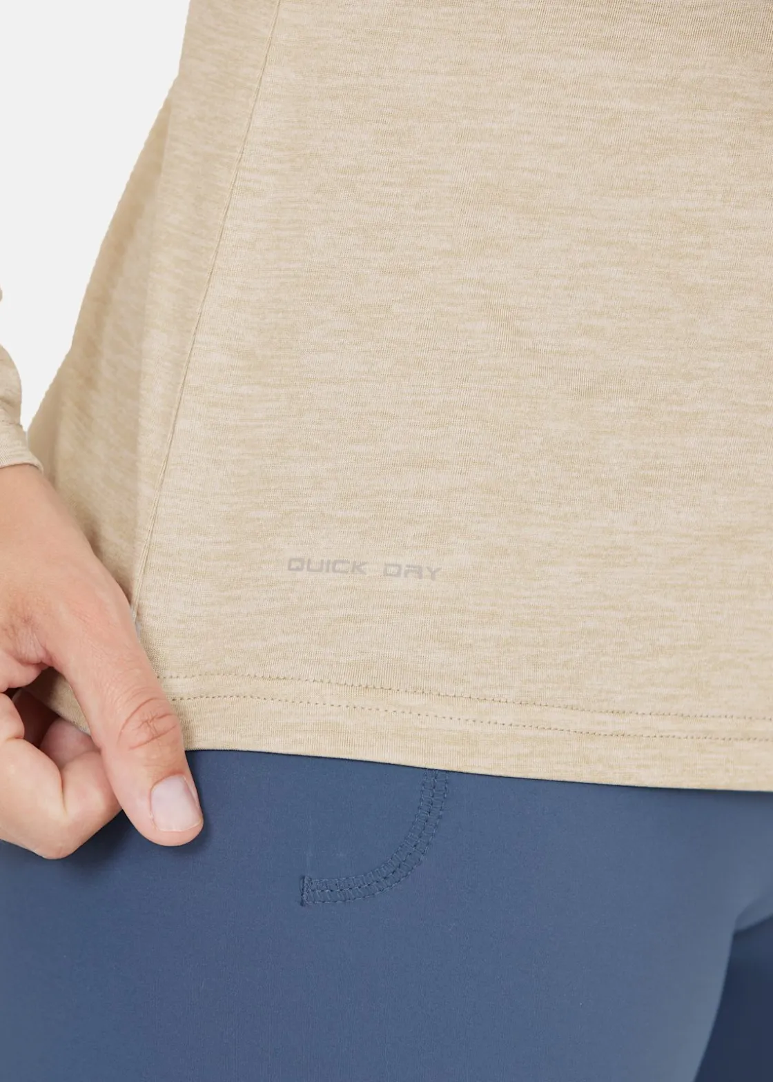 Best Endurance Maje W Melange L/S Tee Dove