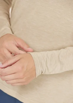 Best Endurance Maje W Melange L/S Tee Dove