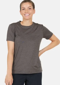 Hot Endurance Maje W Melange S/S Tee Excalibur