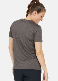 Hot Endurance Maje W Melange S/S Tee Excalibur