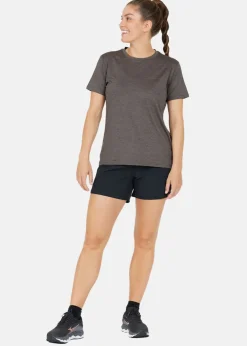 Hot Endurance Maje W Melange S/S Tee Excalibur