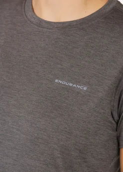 Hot Endurance Maje W Melange S/S Tee Excalibur