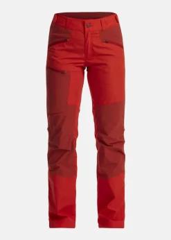 Outlet Lundhags Makke Lt Ws Pant Lively Red/Mellow Red