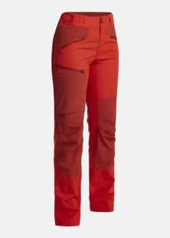 Outlet Lundhags Makke Lt Ws Pant Lively Red/Mellow Red