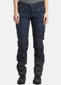 Discount Lundhags Makke Ws Pant Light Navy/Deep Blue