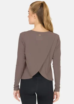 Hot Athlecia Mandes W L/S Tee Falcon