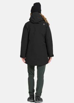 Didriksons MARGET WNS PARKA Black