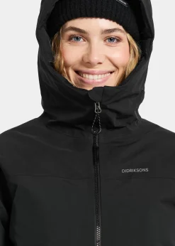Didriksons MARGET WNS PARKA Black