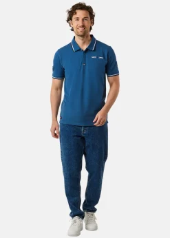 Outlet Nautic XPRNC Marstrand Crew Piké Denim Blue