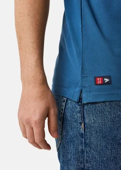 Outlet Nautic XPRNC Marstrand Crew Piké Denim Blue