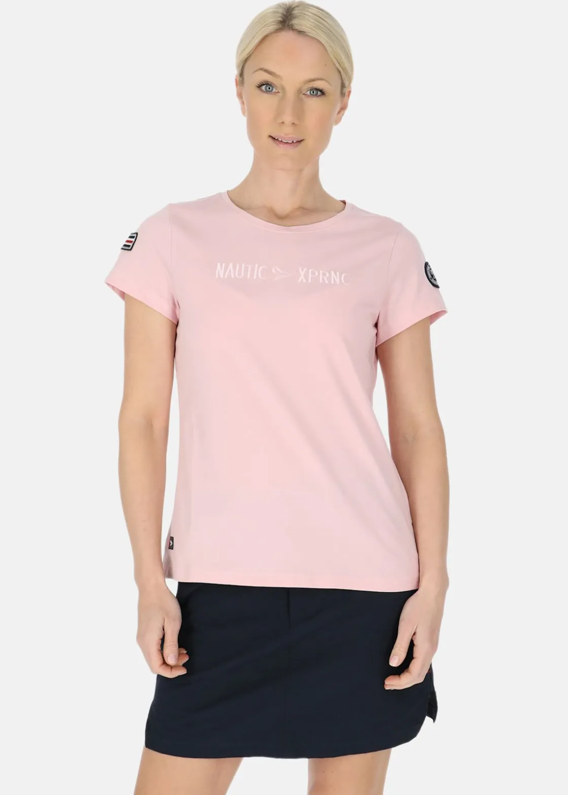Best Nautic XPRNC Marstrand Crew Tee W Sea Rose
