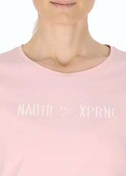 Best Nautic XPRNC Marstrand Crew Tee W Sea Rose