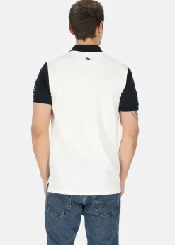 Hot Nautic XPRNC Marstrand Logo Piké White/Dk Navy