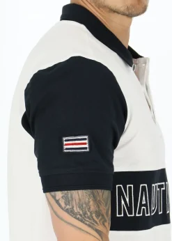 Hot Nautic XPRNC Marstrand Logo Piké White/Dk Navy