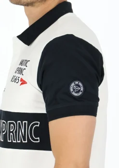 Hot Nautic XPRNC Marstrand Logo Piké White/Dk Navy