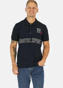Discount Nautic XPRNC Marstrand Logo Piké Dk. Navy/Dk. Navy