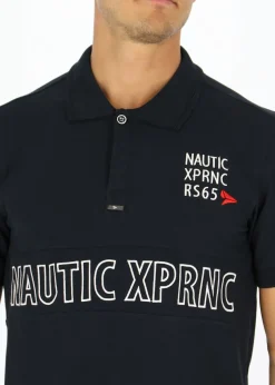 Discount Nautic XPRNC Marstrand Logo Piké Dk. Navy/Dk. Navy