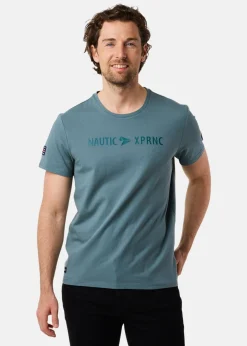 Nautic XPRNC Marstrand Logo Tee Dk Sea Green