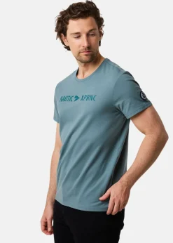 Nautic XPRNC Marstrand Logo Tee Dk Sea Green