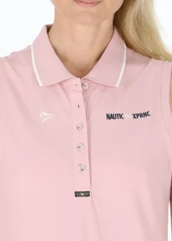 Discount Nautic XPRNC Marstrand Sleeveless Piké W Sea Rose