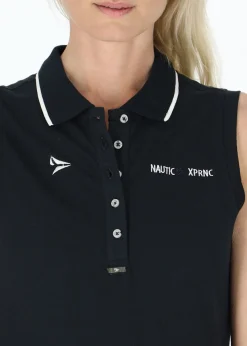 Hot Nautic XPRNC Marstrand Sleeveless Piké W Dk. Navy