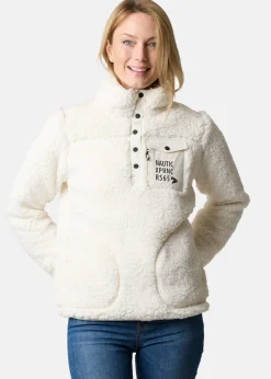 Best Nautic XPRNC Marstrand Stretch Pile Half Neck W Off White