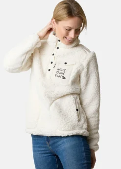 Best Nautic XPRNC Marstrand Stretch Pile Half Neck W Off White