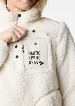 Best Nautic XPRNC Marstrand Stretch Pile Half Neck W Off White