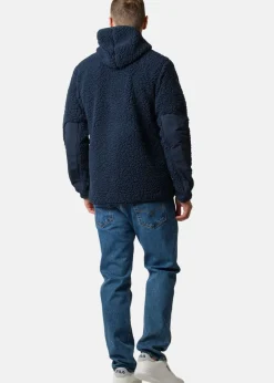 Clearance Nautic XPRNC Marstrand Stretch Pile Hood Jacket Dk. Navy