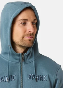 Best Nautic XPRNC Marstrand Zip Hood II Dk Sea Green