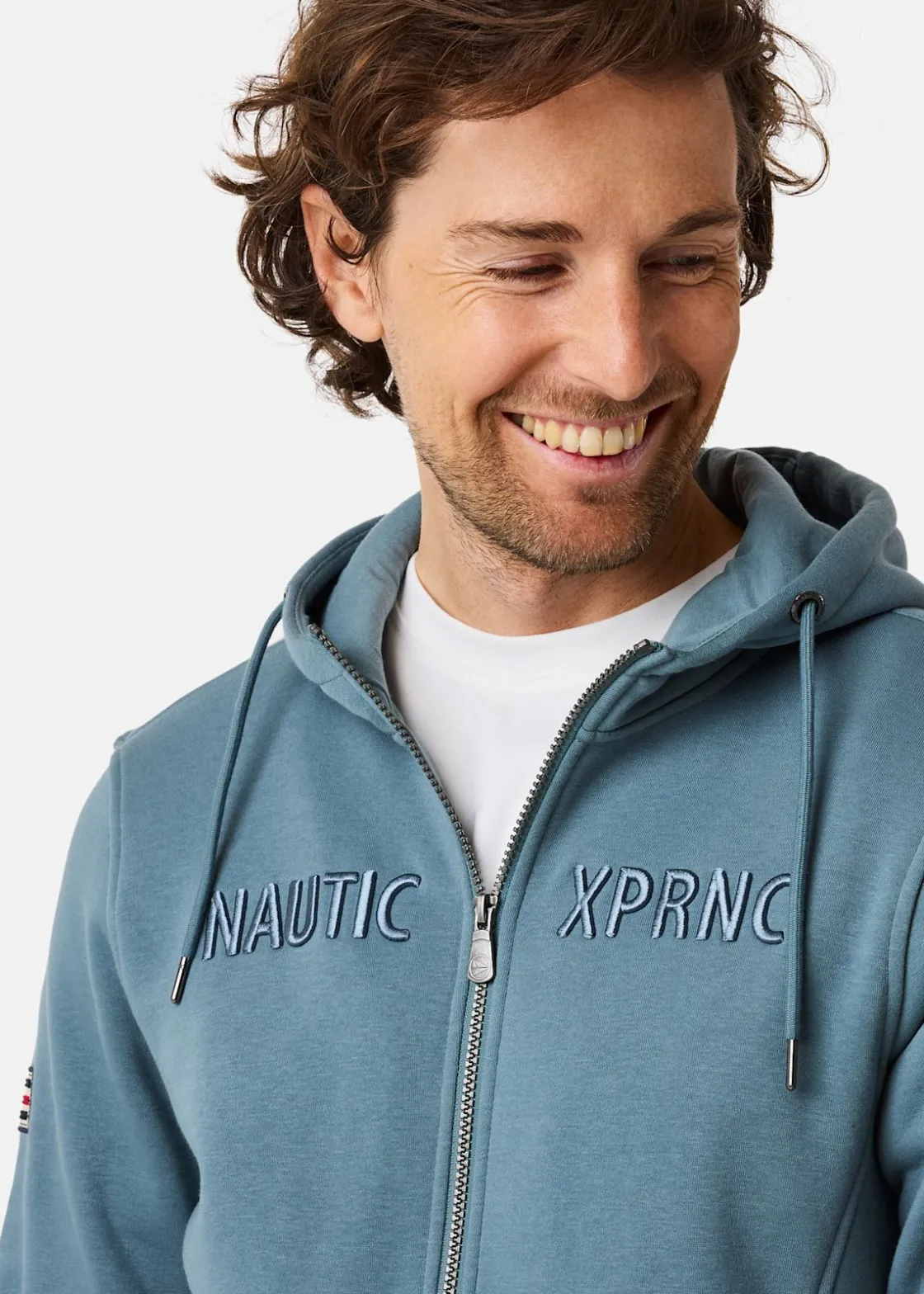 Best Nautic XPRNC Marstrand Zip Hood II Dk Sea Green