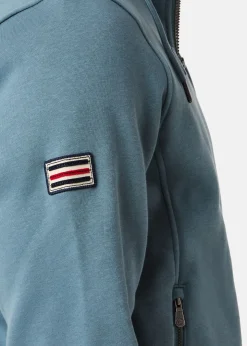 Best Nautic XPRNC Marstrand Zip Hood II Dk Sea Green